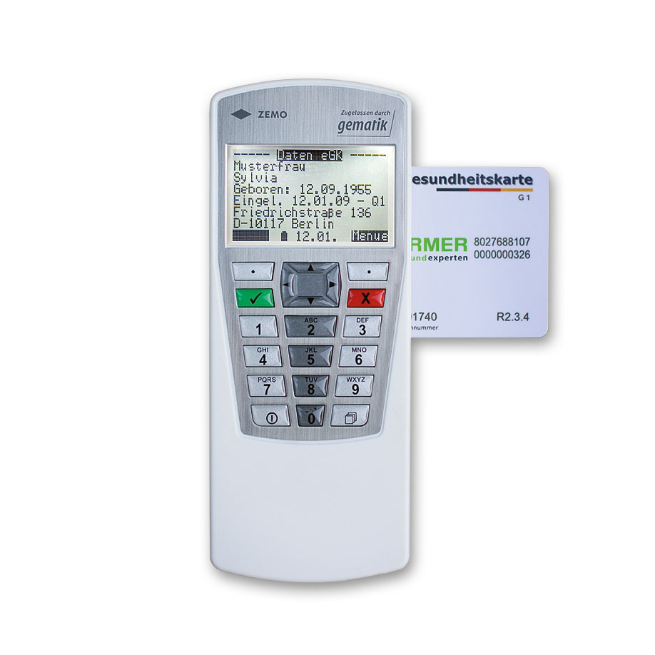 mobiles Chipkartenlesegerät VML-GK2 (1+)