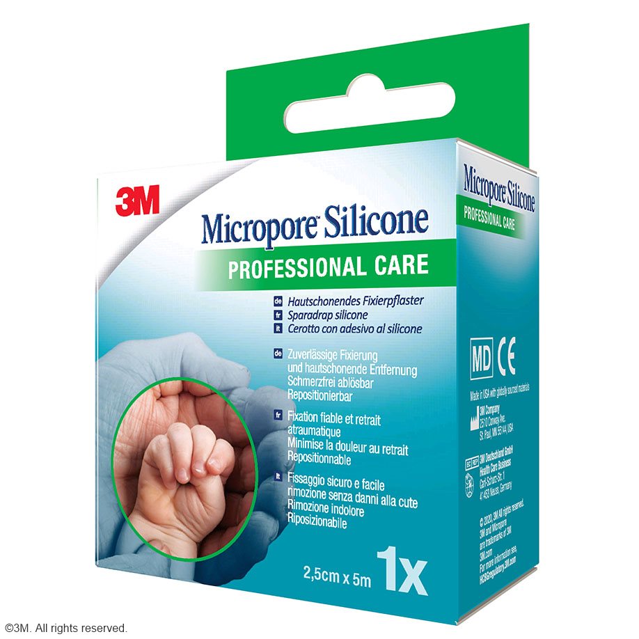 3M Micropore Silicone Silikonpflaster