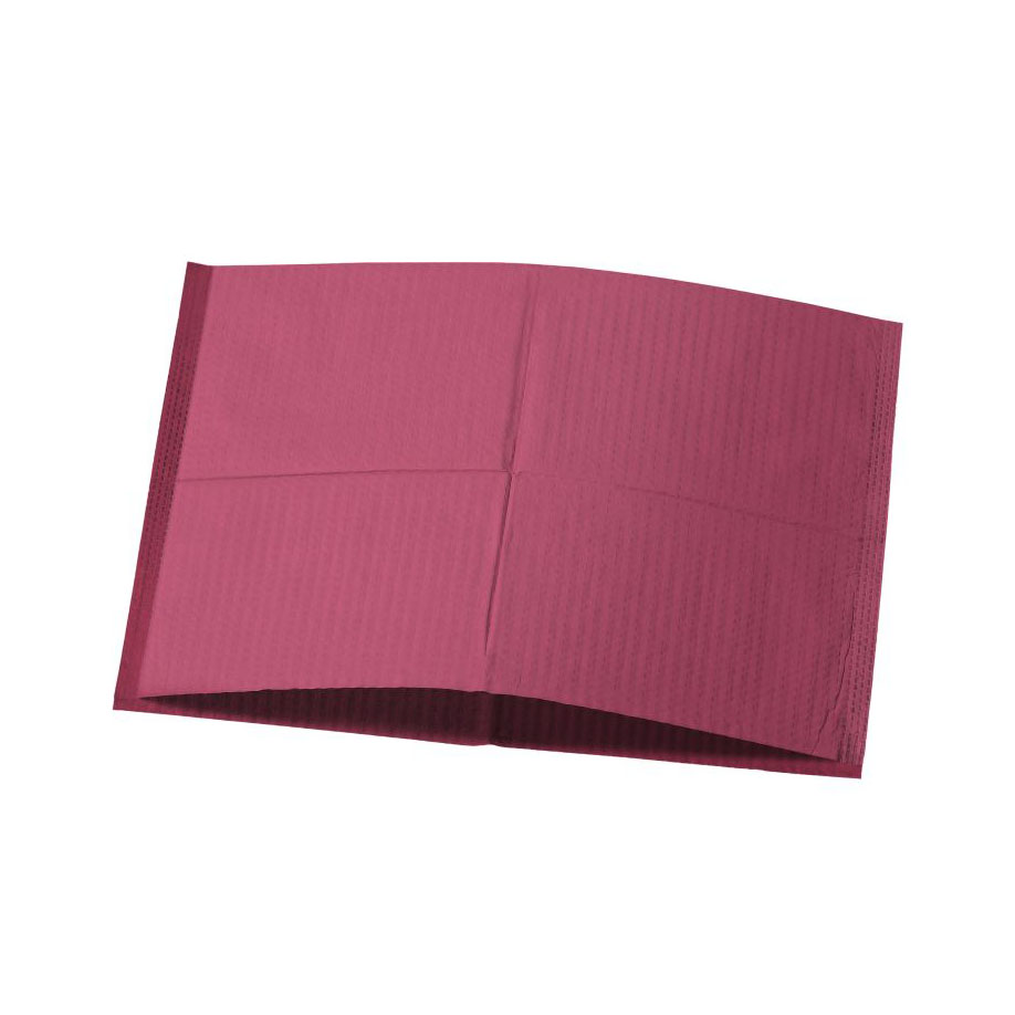Kopfstützenschoner Tissue/PE, 25 x 33 cm, flamingo fuchsia (500 Stck.)