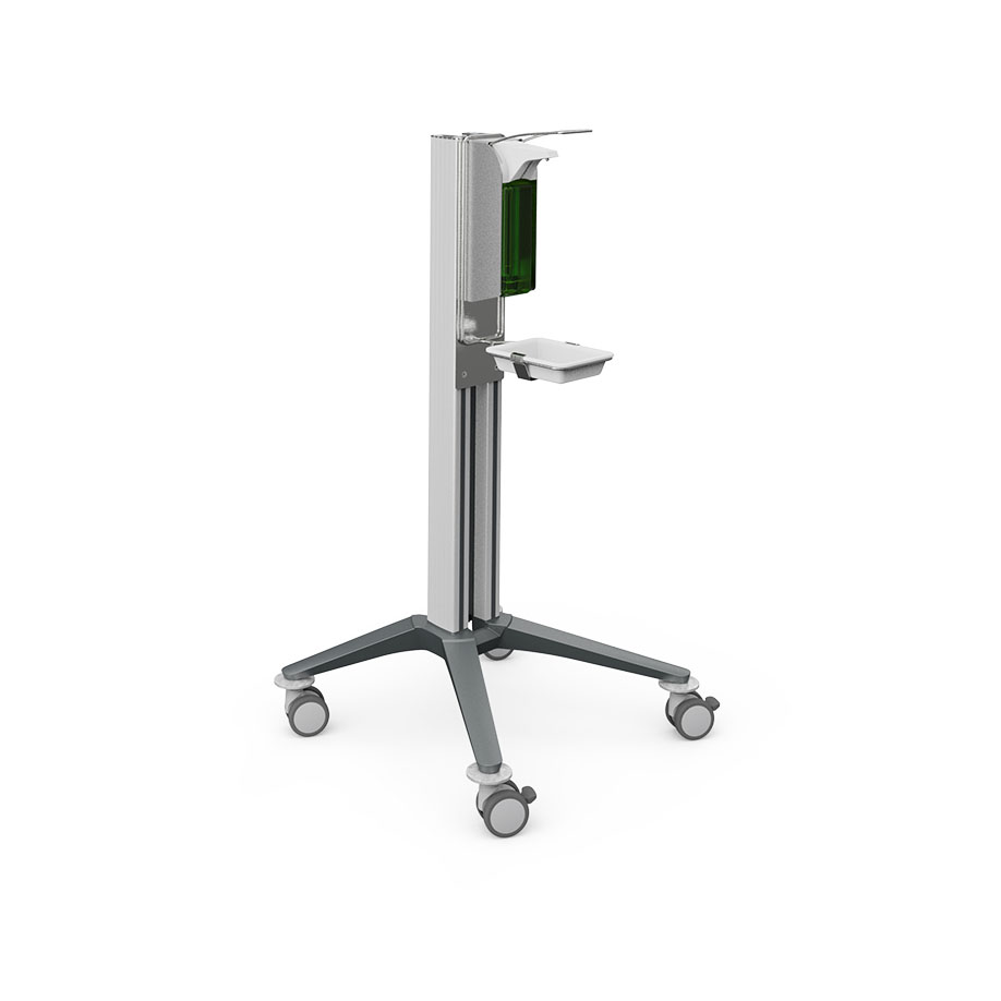 bravo Hygienewagen 1, grau, mit