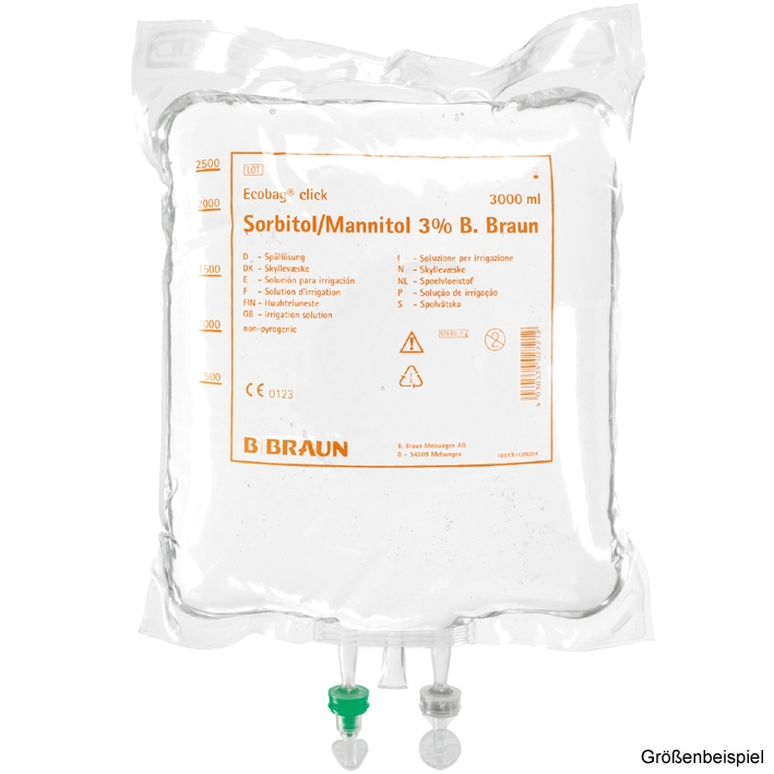 Sorbitol/Mannitol 3 % B. Braun