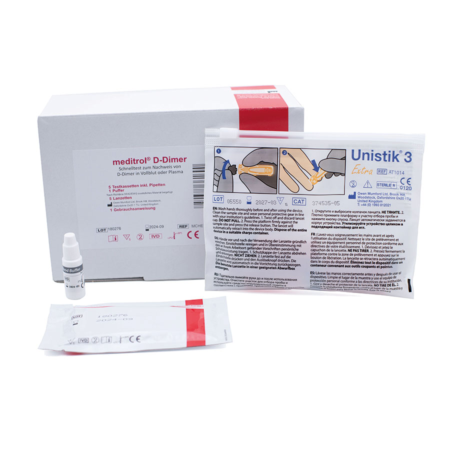 meditrol D-Dimer Schnelltest (5 T.)