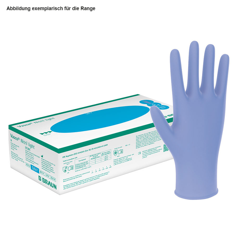 Vasco Nitril light U.-Handschuhe, PF,