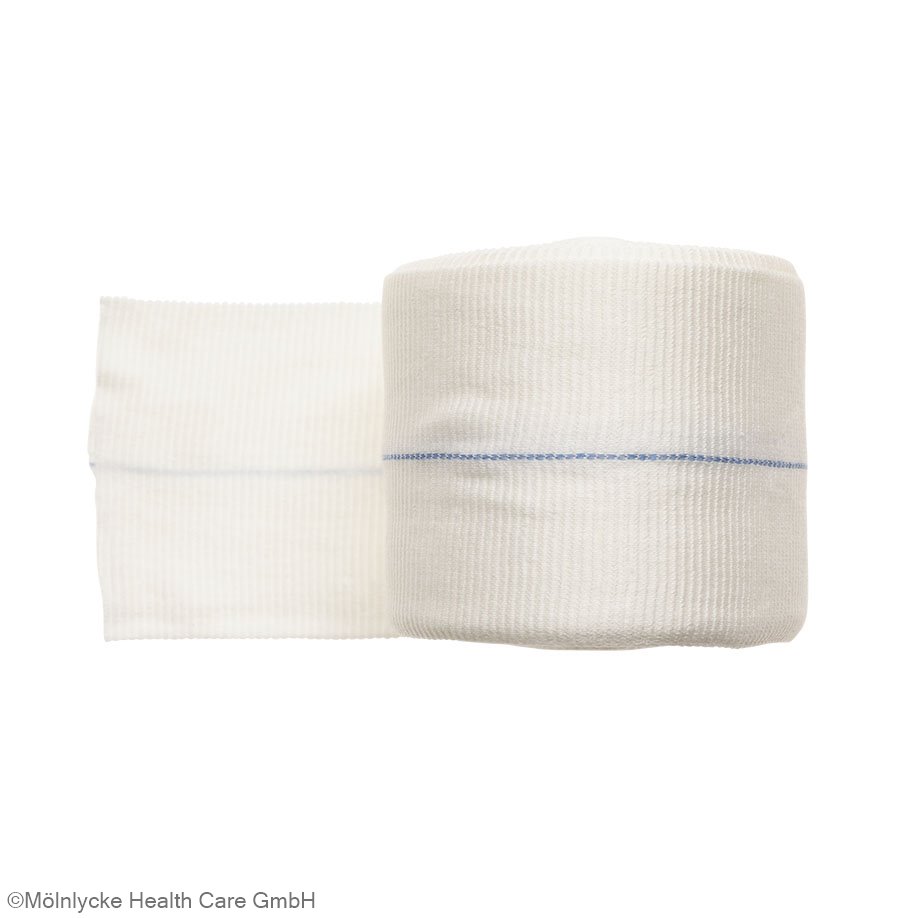 Tubifast tubular bandage blue none-sterile, 1 m x 7.5 cm (12 rolls)