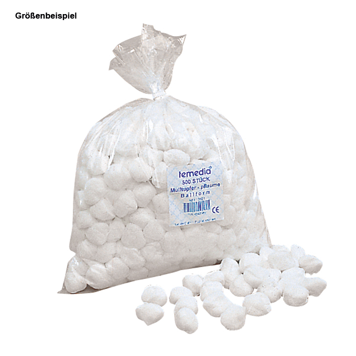 TEMEDIA Schlinggazetupfer, unsteril,