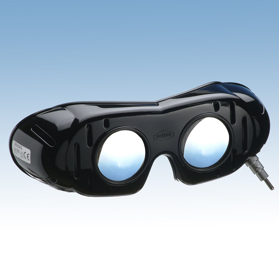 Nystagmusbrille nach Frenzel