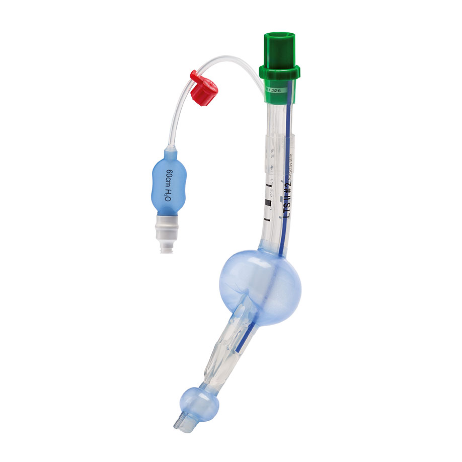 Larynx-Tubus LTS II Einzel-Set Gr. 2 grün für Kinder 12-25 kg, wiederverwendbar,