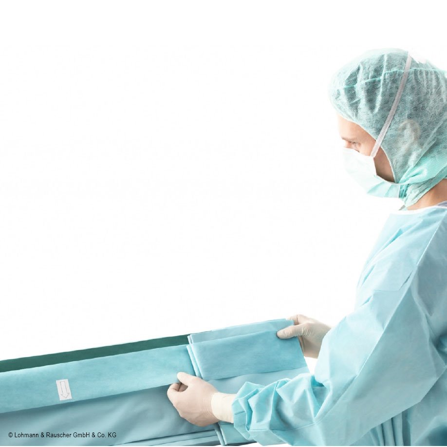 Raucodrape PRO Klebetücher steril,