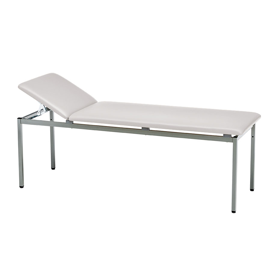 Untersuchungsliege classic silbergrau,