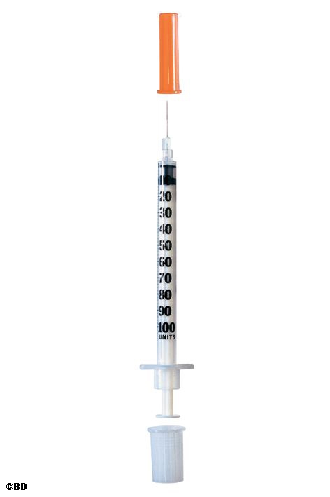BD Micro-Fine+ Insulinspritzen