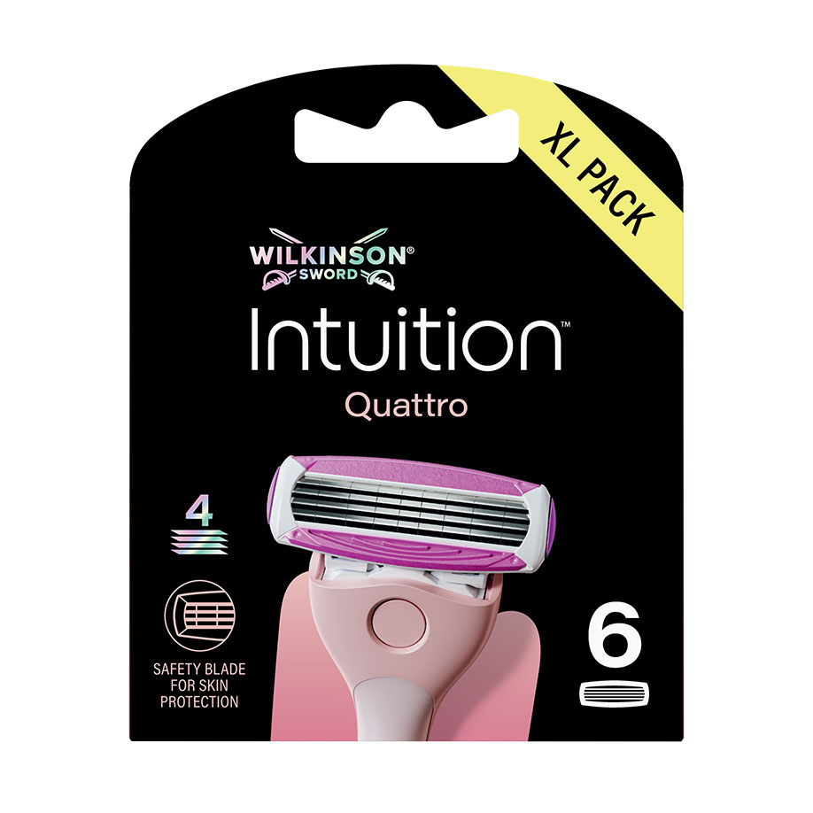 Ersatzklingen für Wilkinson Quattro