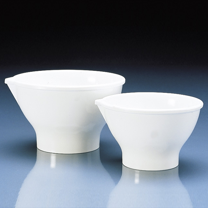 Reibschale, MF, weiß, mit Ausguss,