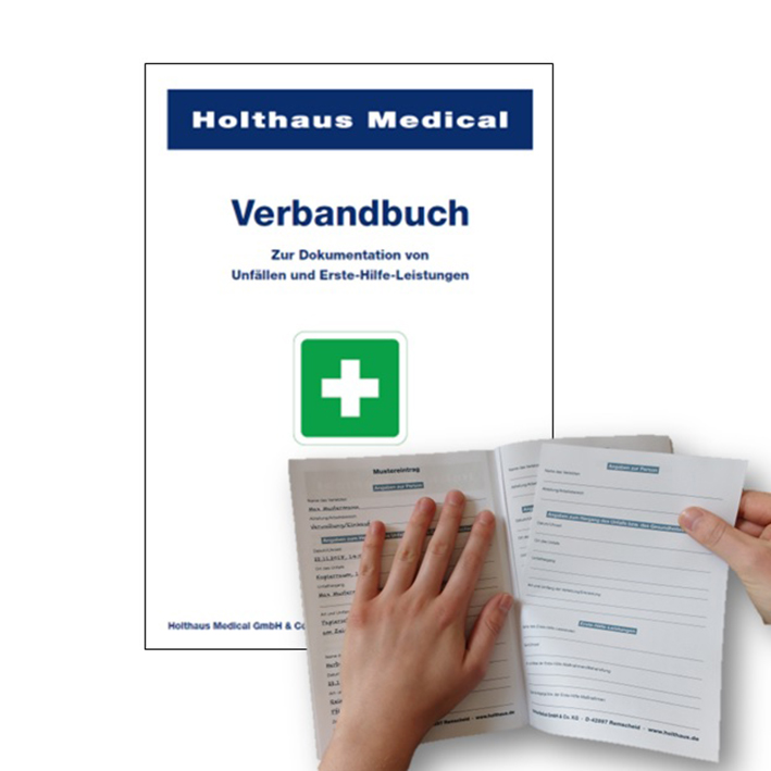 Verbandbuch DIN A5 nach DGUV