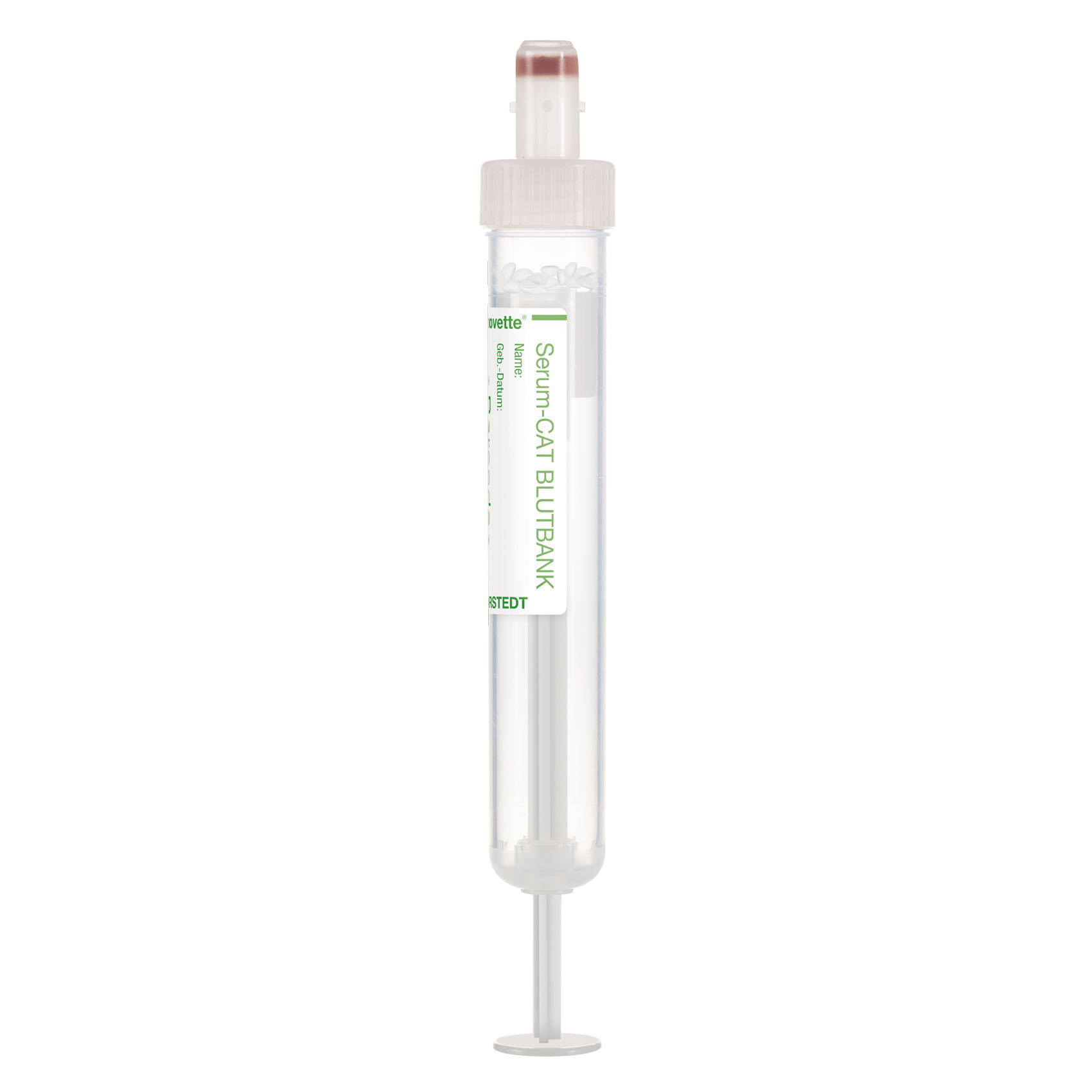 S-Monovetten 7,5 ml, 92 x 15 mm, Serum-Gel CAT, steril (50 Stck.)