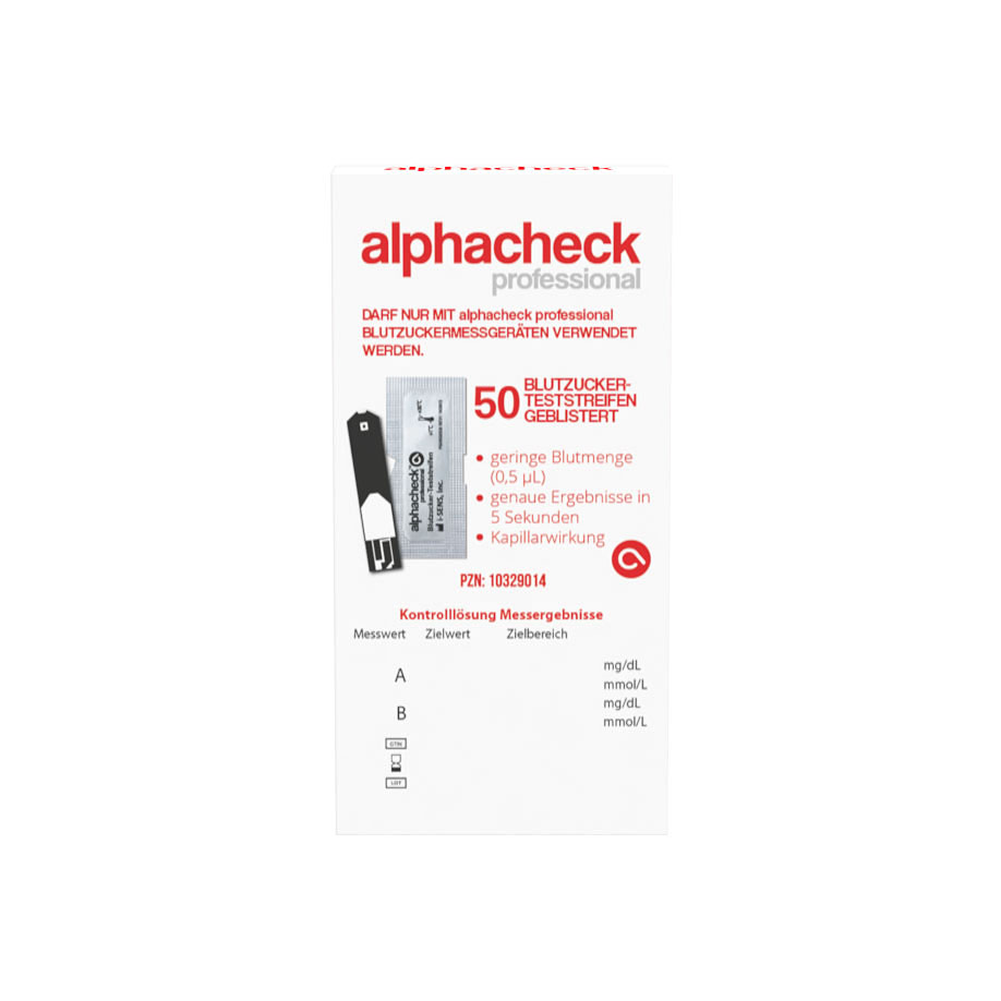 alphacheck professional Teststreifen