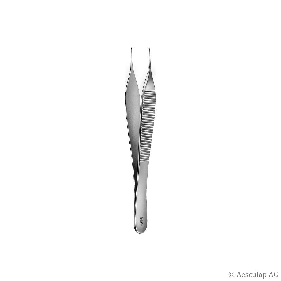chir. Pinzette Micro-Adson, 1 x 2 Zähne