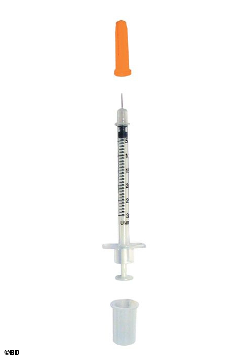 BD Micro-Fine+ Insulinspritzen Demi