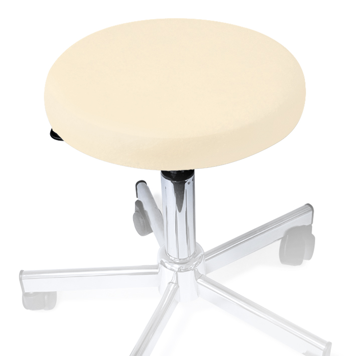 Hockerbezug Frottee natur