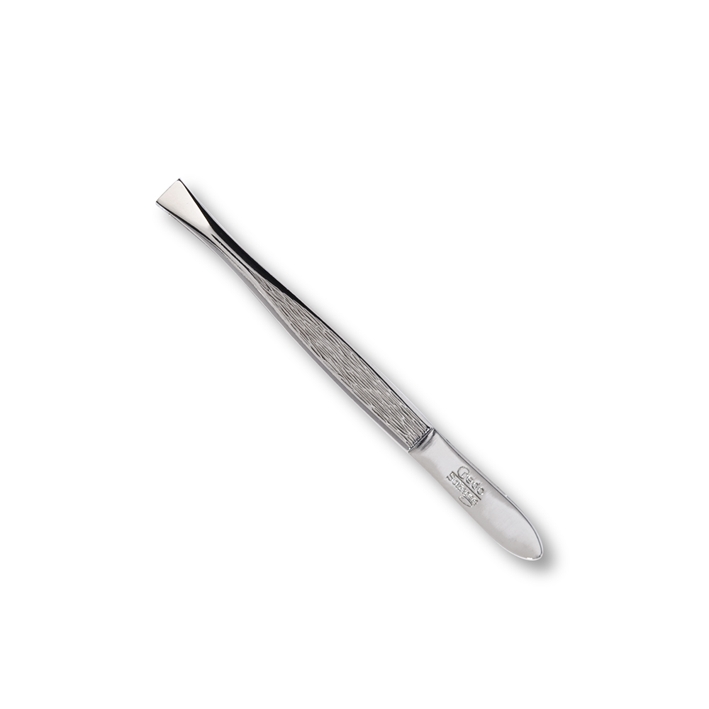 Credo Pinzette 3'' schräg, vernickelt