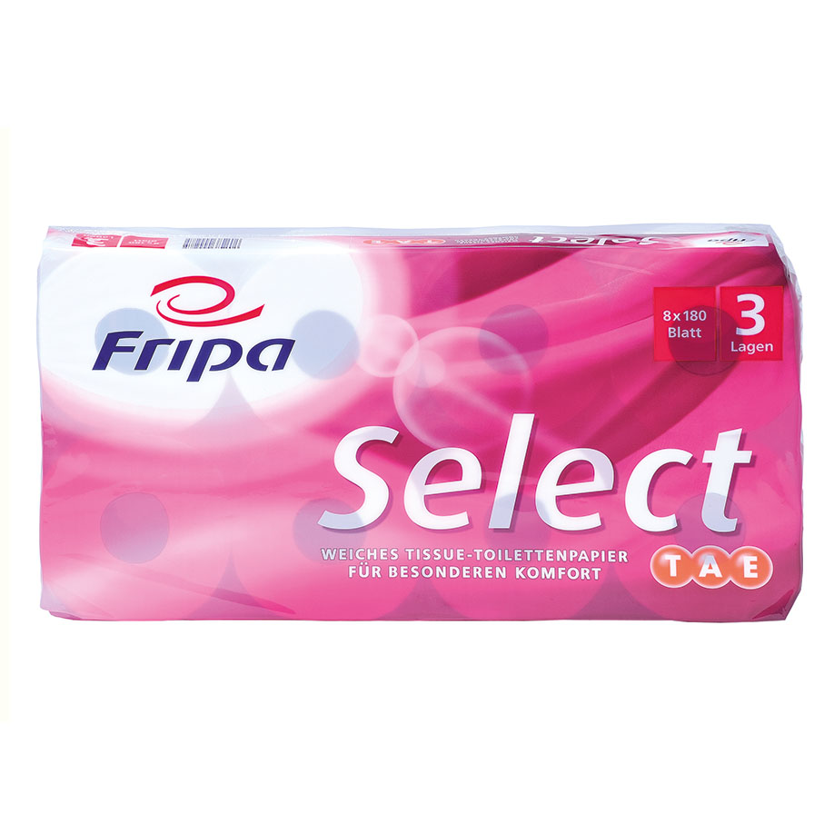 Fripa - Toilettenpapier select TAE,