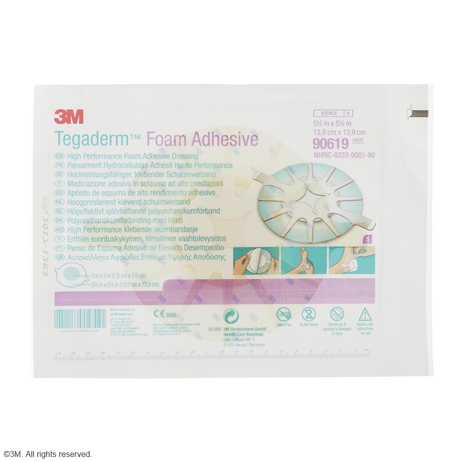3M Tegaderm Foam Adhesive Schaumverband