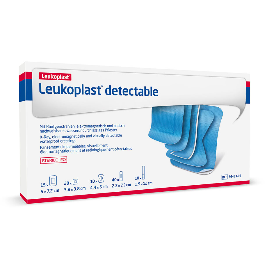Leukoplast detectable, Mischpackung