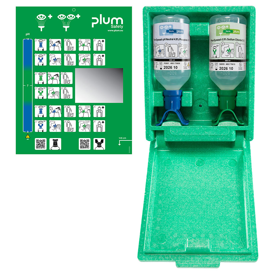 Plum Combi-Box Duo mit 2 Flaschen in Wandbox mit Anleitung und Spiegel