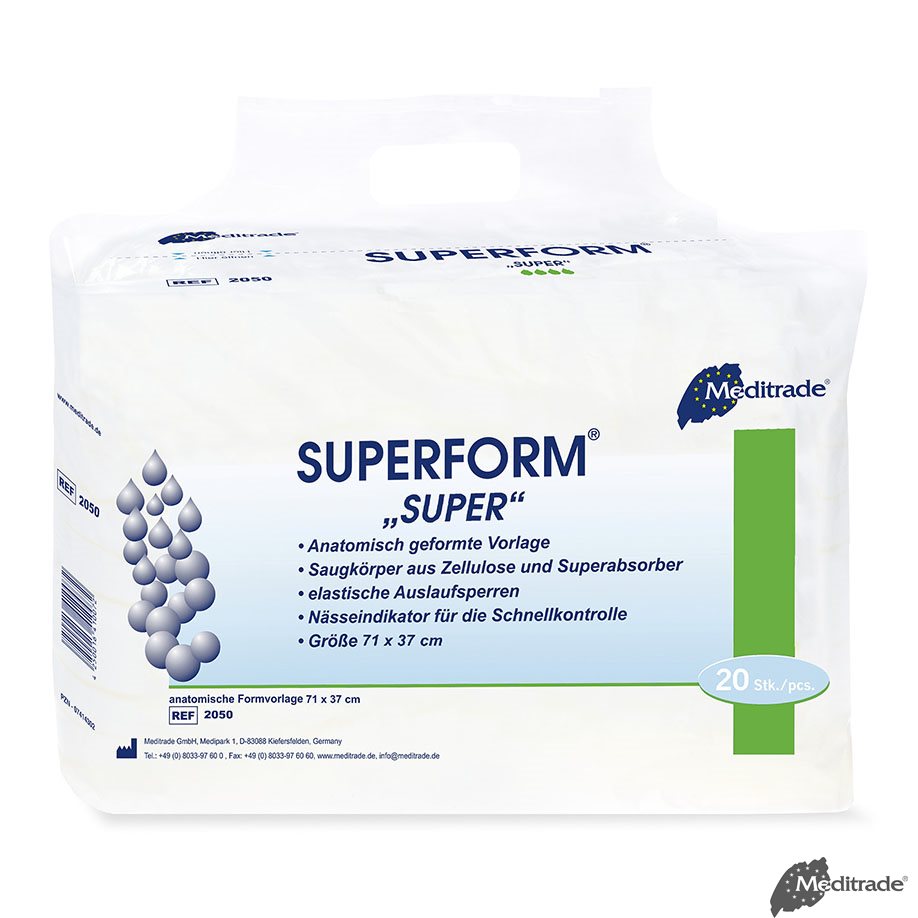 Superform Super Inkontinenzvorlagen