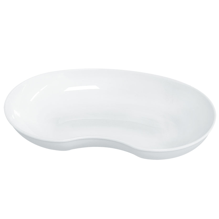 Nierenschale Kunststoff ca. 24 cm weiß