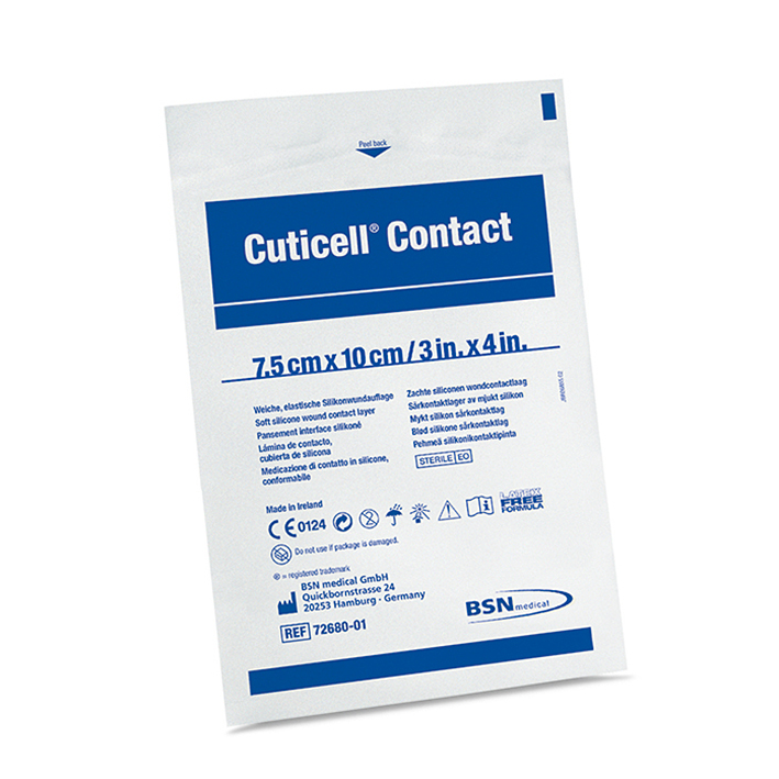 Cuticell Contact Silikonwundauflagen