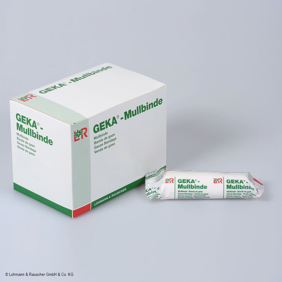 Geka Mullbinde 4 m x 4 cm,