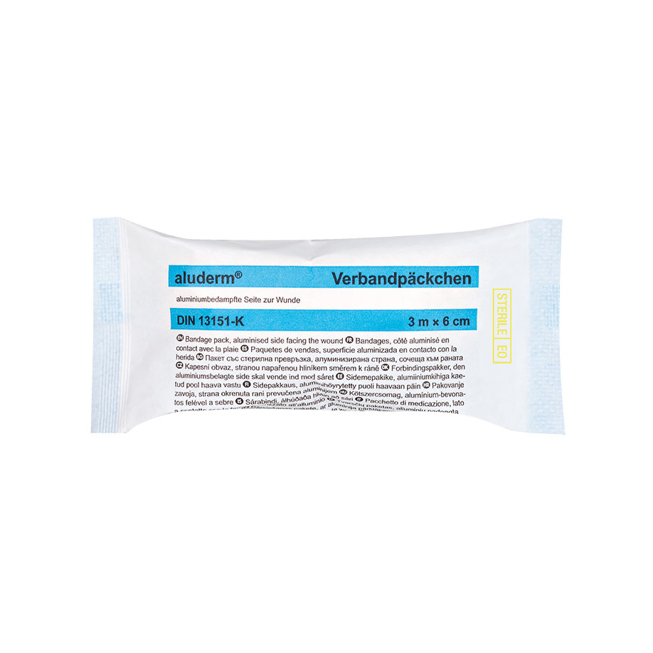 aluderm Bandage Packet DIN small sterile