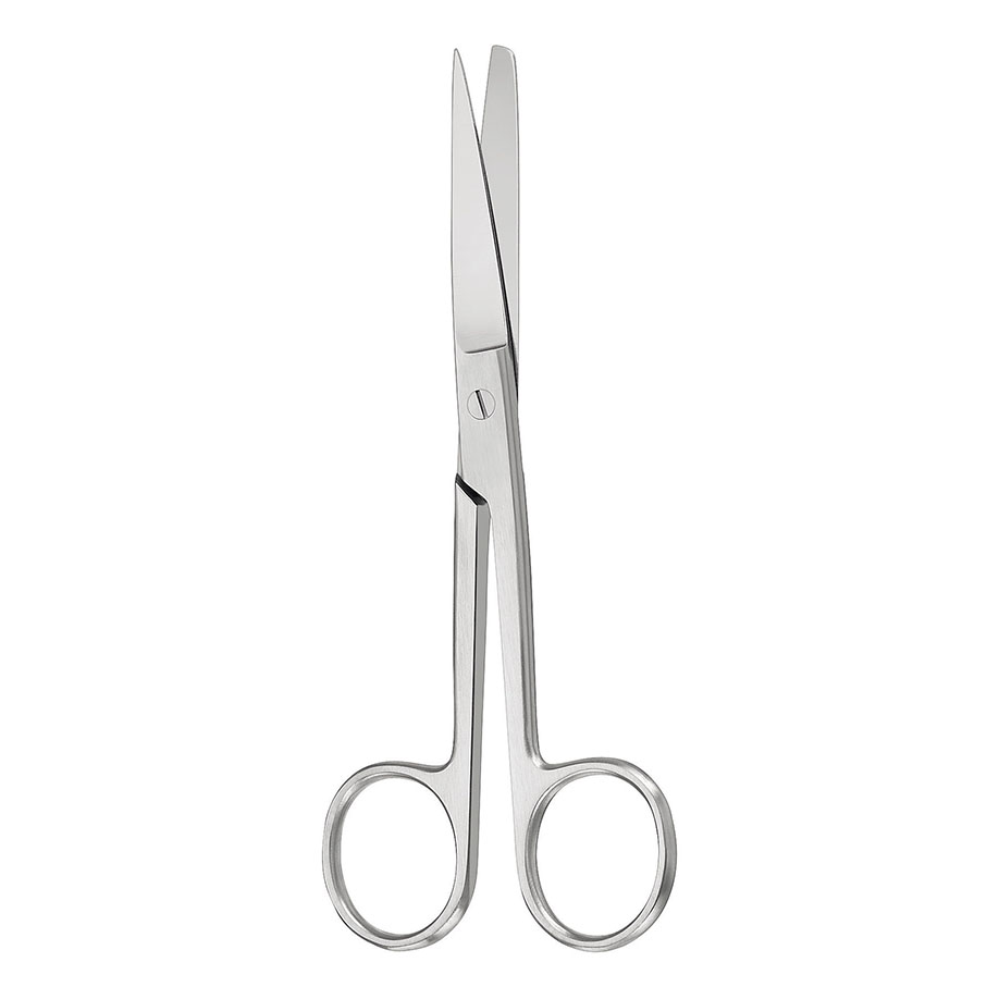 chir. Schere gerade, spitz/stumpf,