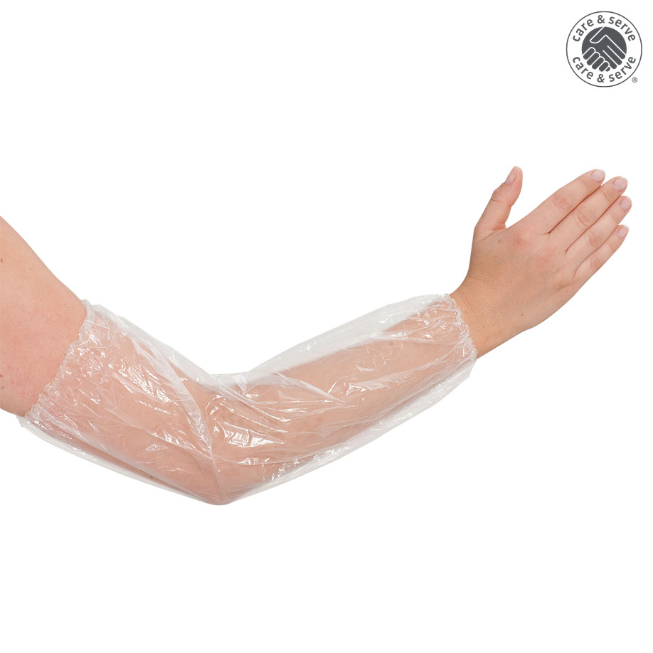 wiroPIPE PE Armschoner transparent,