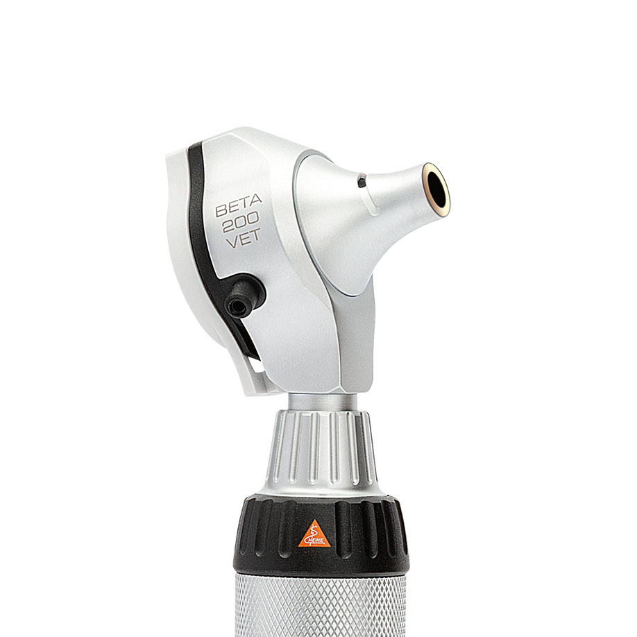 BETA 200 LED VET. F.O. Otoskop 2,5 V mit BETA Batteriegriff 2,5 V