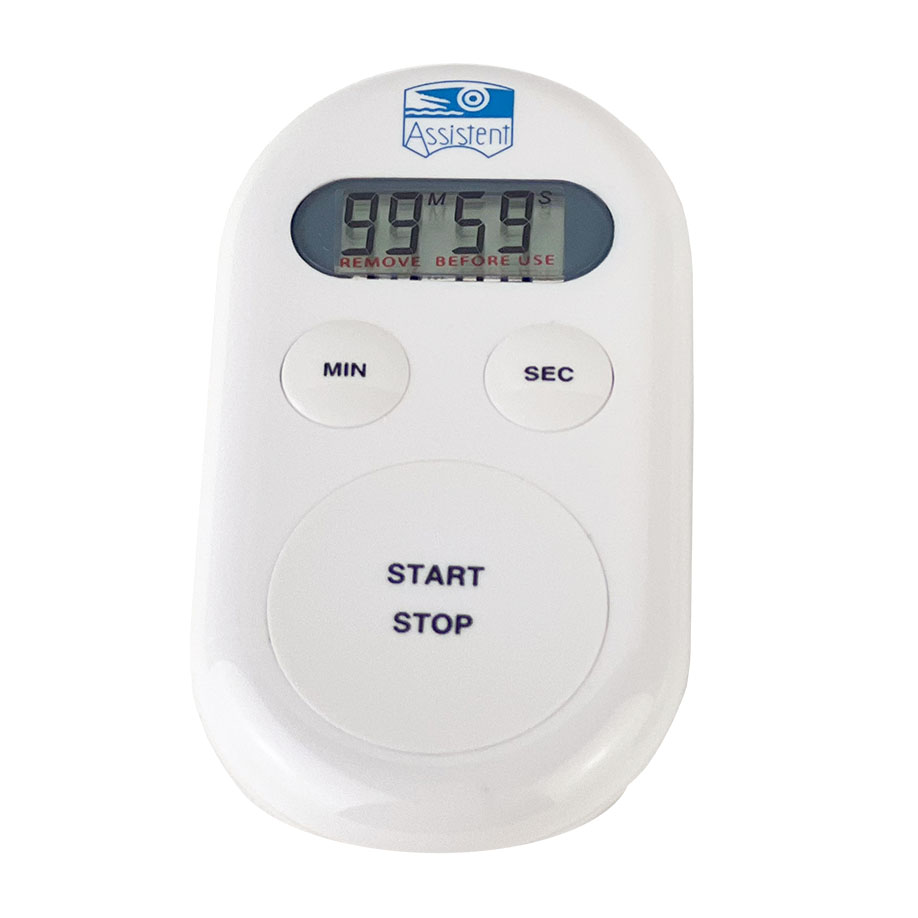 Digital-Kurzzeitmesser weiß CE