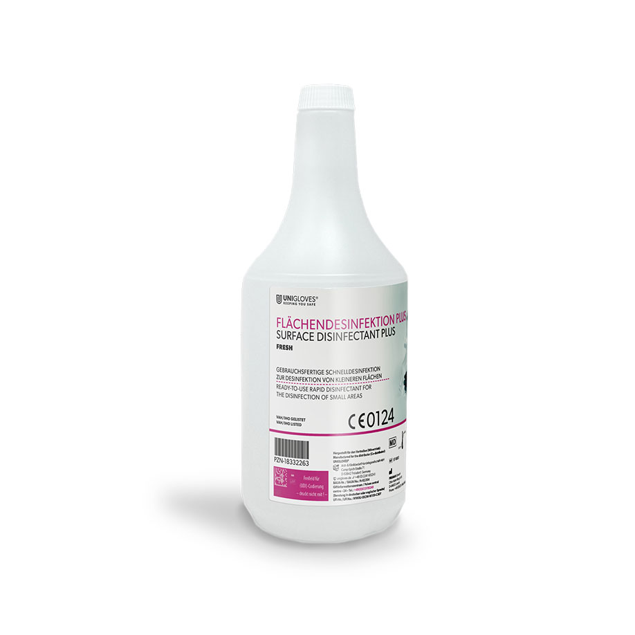 Unigloves Flächendesinfektion PLUS 1 Ltr., fresh