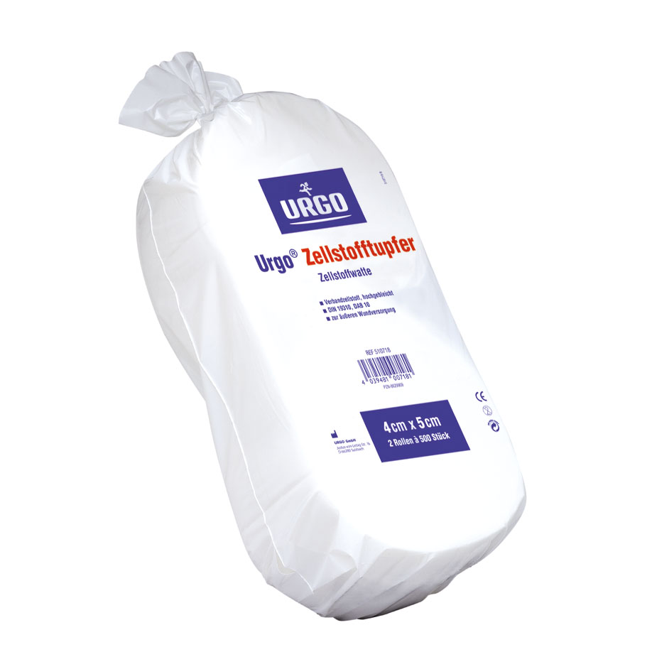 Urgo Zellstofftupfer, unsteril,
