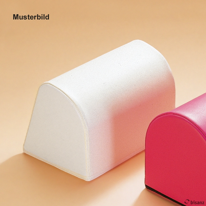 Gipsstütze abgeschrägt weiß,