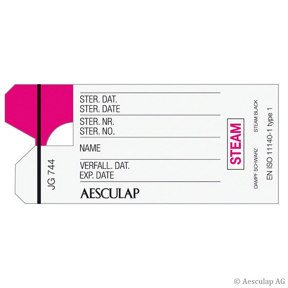 Indikatorplomben mit Kleberücken und