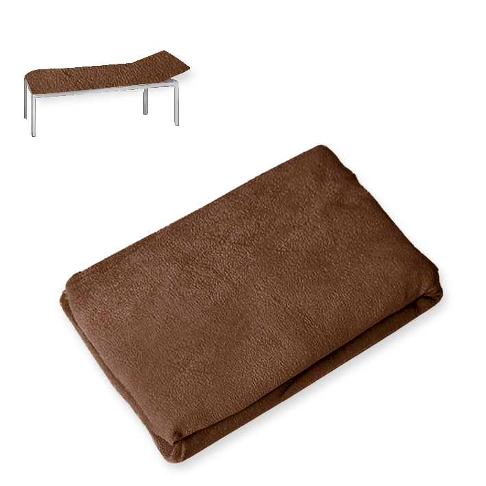 Liegenbezug Frottee nougat,