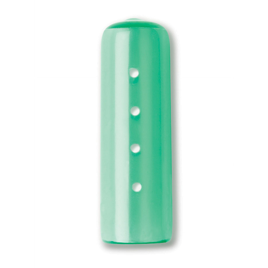 Instrumentenschutzkappen, konisch, mit Luftlöchern, grün getönt (100 Stck.)