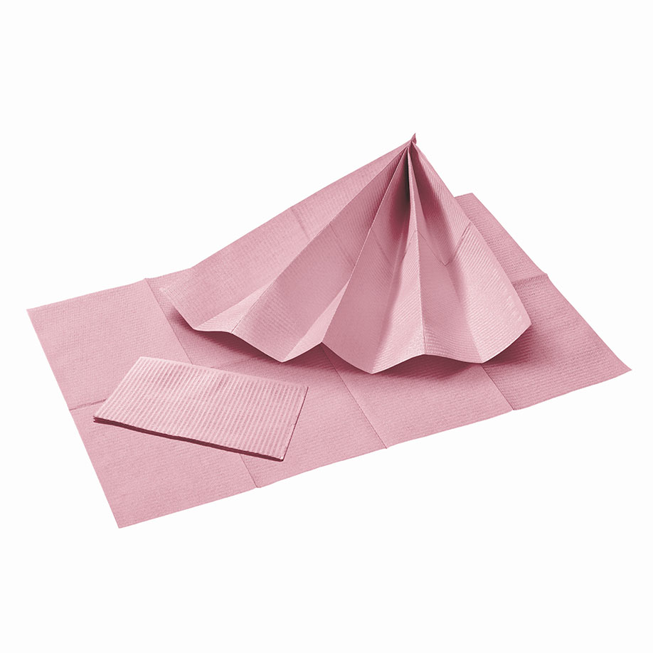 Patientenservietten, pink,