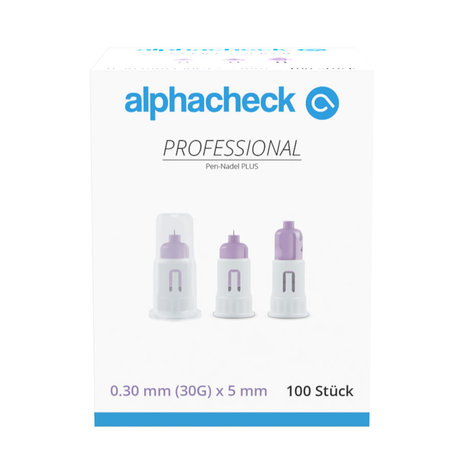 alphacheck professional Pen-Nadeln