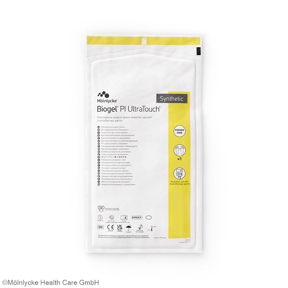Biogel PI UltraTouch OP-Handschuhe Polyisopren, steril, Gr. 7.0 (50 Paar)