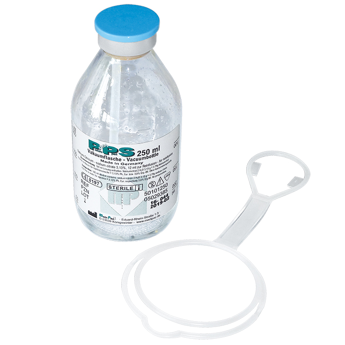 PPS Vakuumflasche micro perl 250 ml Glas