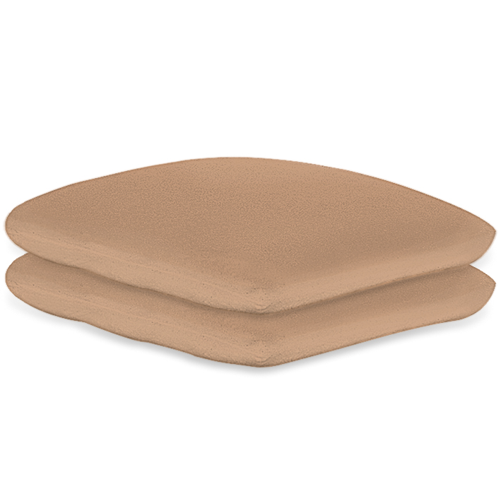 Kissenbezüge Frottee camel, 40 x 40 cm,