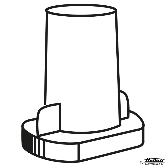 Zyto-Kammer mit Dichtung, PP, 1-fach