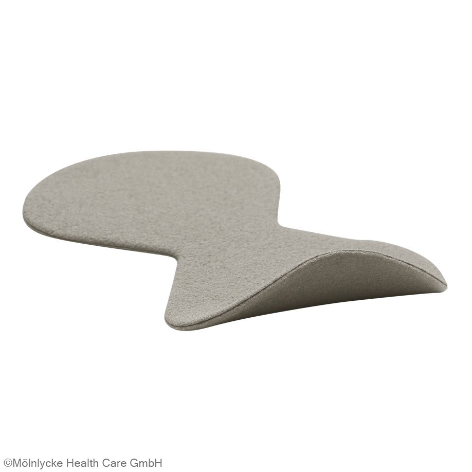 Mepilex Heel Ag Schaumverband steril, 13 x 20 cm (5 Stck.)