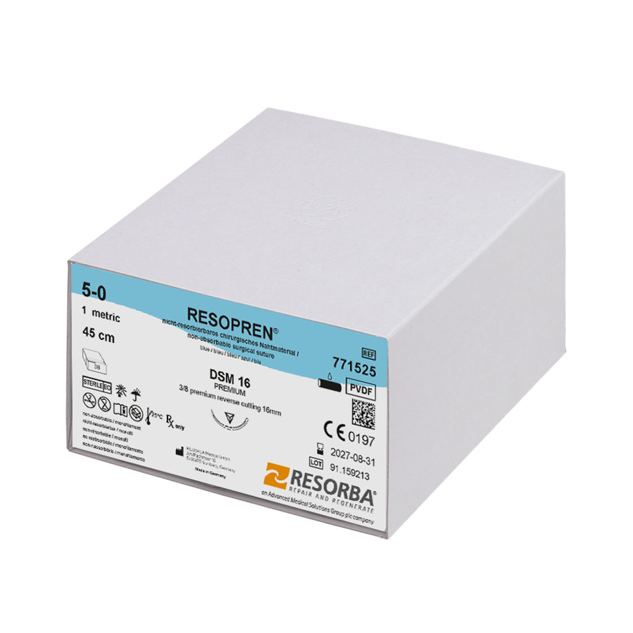RESOPREN DSM 16 5/0=1 blau monofil,
